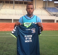 John Jerome Is Kogi United Player Of The Month